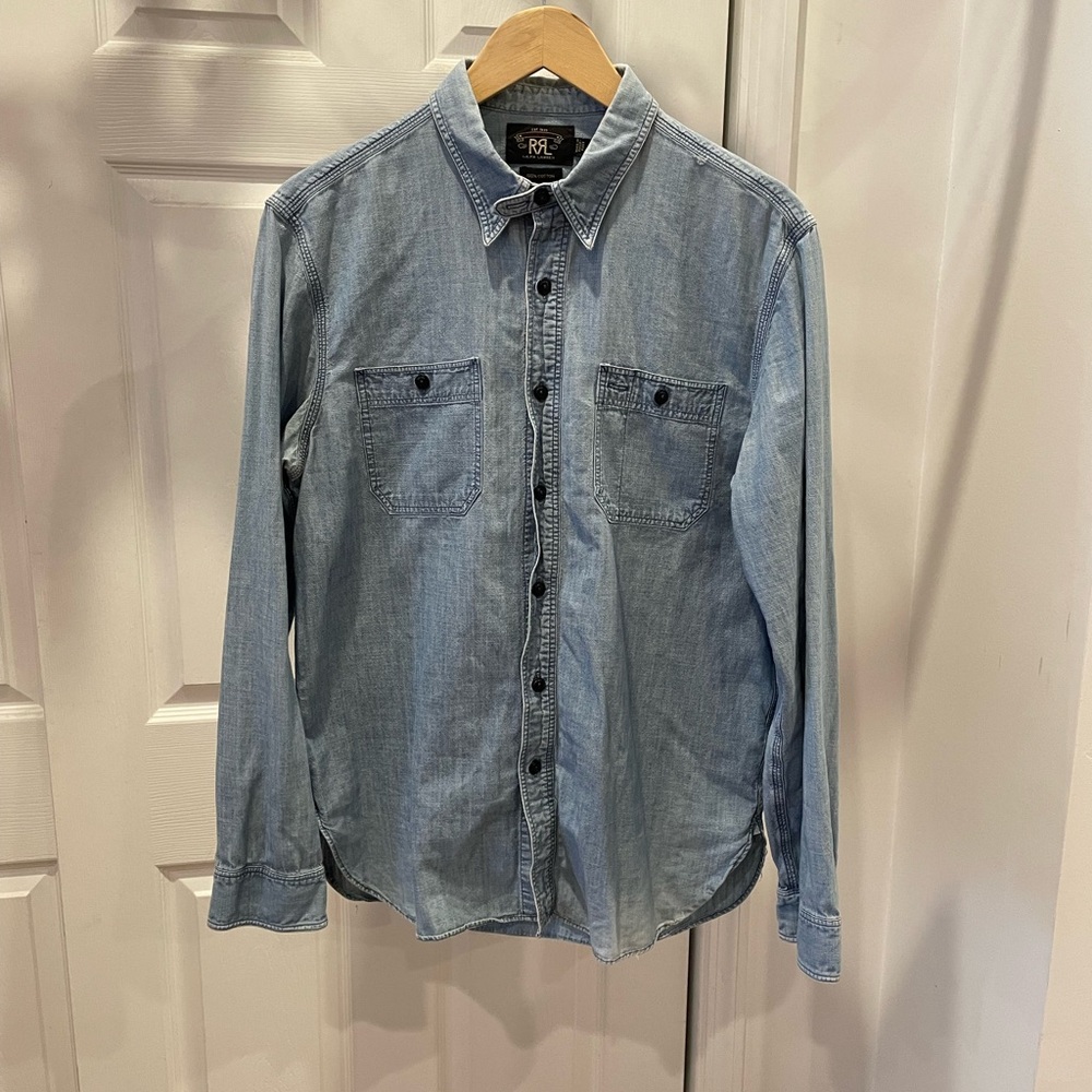 COPY - RRL Chambray Denim Shirt